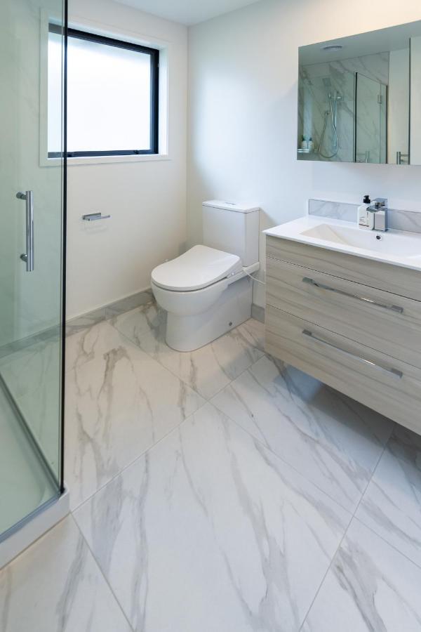 Peaceful Park View Townhouse 2 Bed W/Carpark Apartment Christchurch Exterior foto
