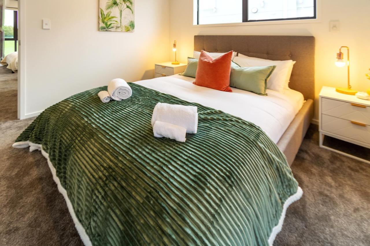 Peaceful Park View Townhouse 2 Bed W/Carpark Apartment Christchurch Exterior foto