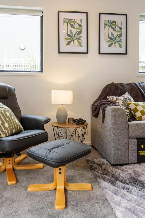 Peaceful Park View Townhouse 2 Bed W/Carpark Apartment Christchurch Exterior foto